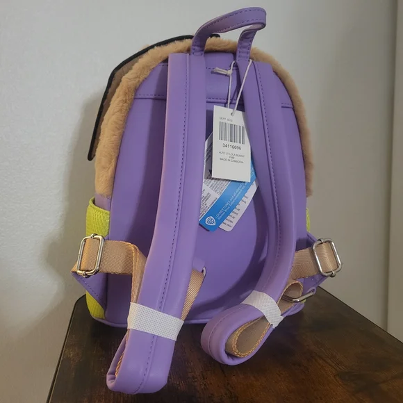 Loungefly Looney Tunes Lola Bunny Plush Figural Mini Backpack - Picture 2 of 2